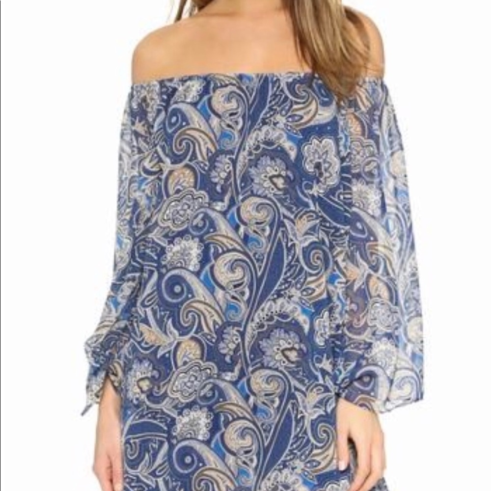 Alice and Olivia Navy Dress